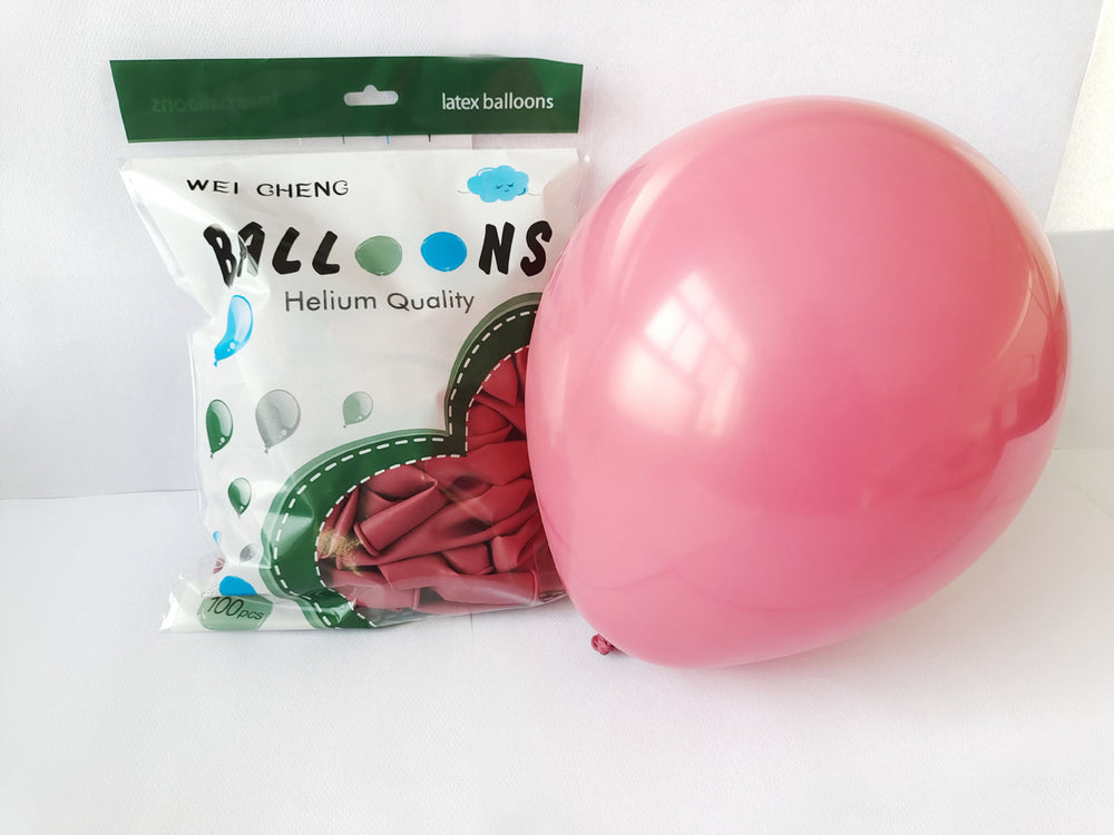 Pink Retro Balloon Wedding & Birthday Party Decorations – Colourful Vintage Balloon Set
