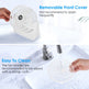 6.5in Desk Fan USB Powered 2 Speeds Table Cooling Fan Tilt Quiet Desktop Fan For Bedroom Office EX-STOCK