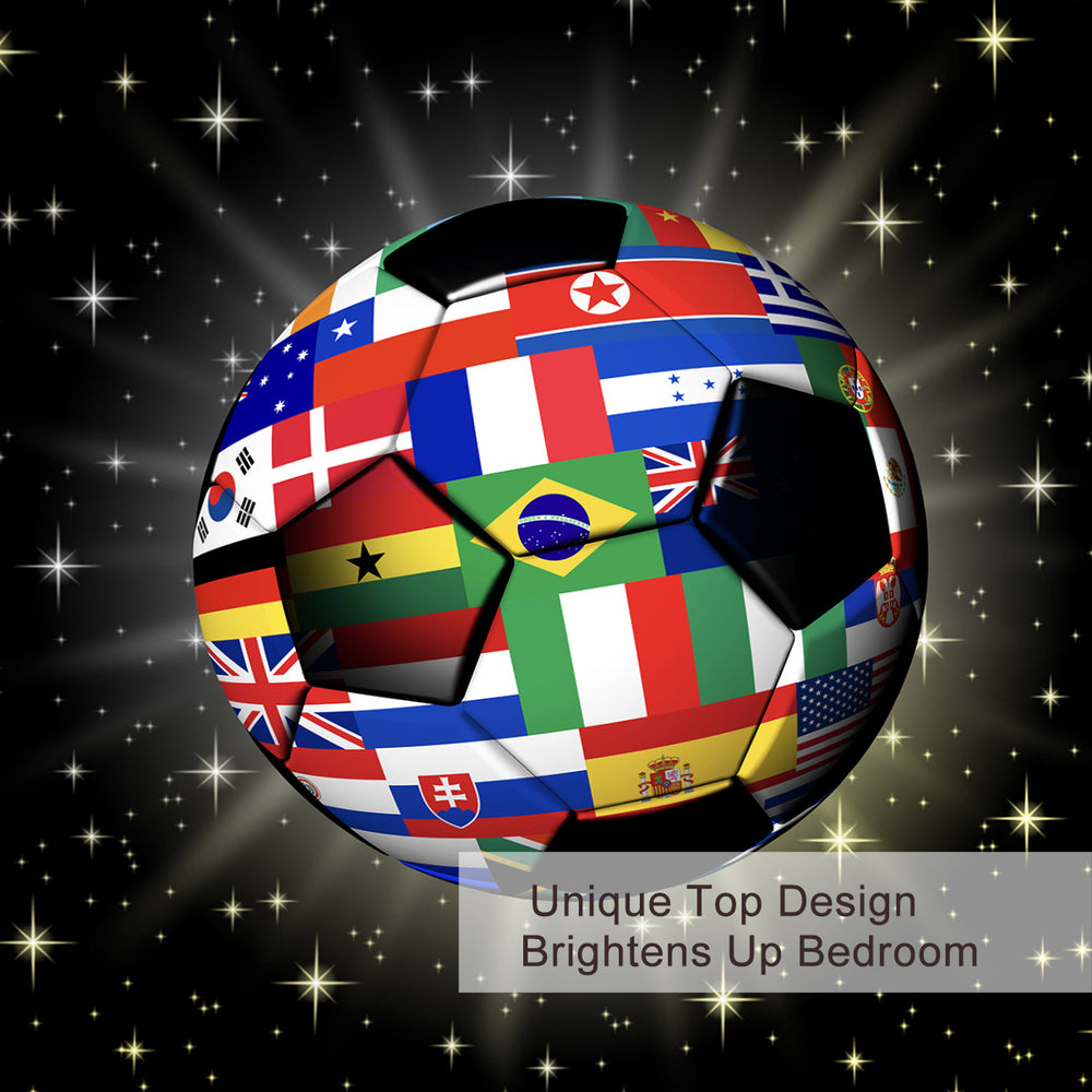 3D Soccer Ball Bedding Set Football World Flags Print Duvet Cover Sets For Teen Boys Sports Bedding Sets Universe Stars Black Bed Quilt Cover EX-STOCK Canada 
