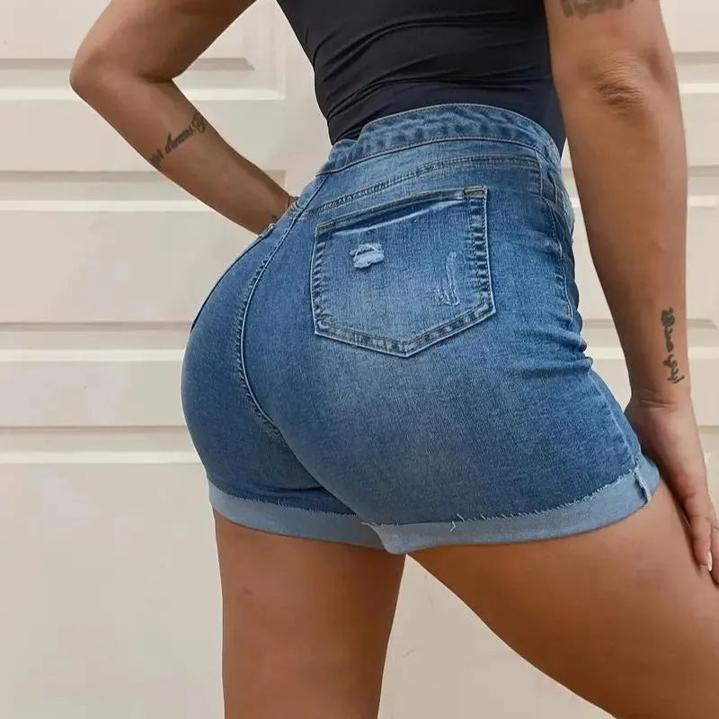 Women's High V-Waist Wide-Leg Jeans Y2K Pleated Front Vintage-Wash Full-Length Denim For All Seasons EX-STOCK Canada 