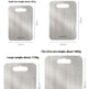 Household Stainless Steel Cutting Board Cut Vegetables EX-STOCK Canada 