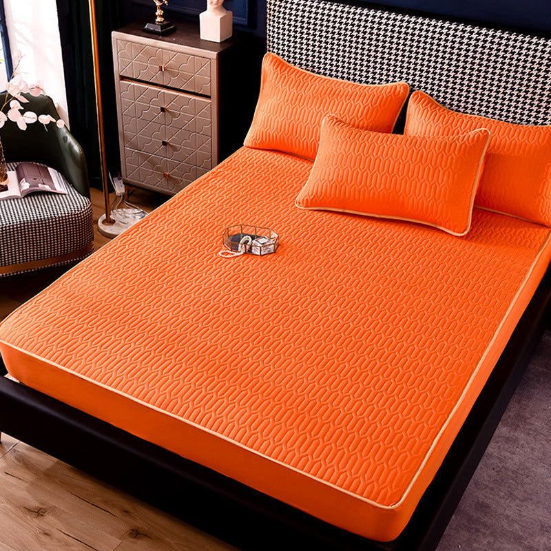 Quilted And Thickened All-inclusive Dust-proof Single-piece Fitted Sheet EX-STOCK Canada 