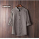 Men's Linen Vintage Plus Size Shirt - EX-STOCK CANADA