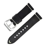 Discoloring Oil Wax Top Layer Cowhide Watch Strap - EX-STOCK CANADA