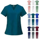 Quick-drying T-shirt Surgical Clothes Oral Nurse Doctor Work Clothes Pet Hospital Work EX-STOCK