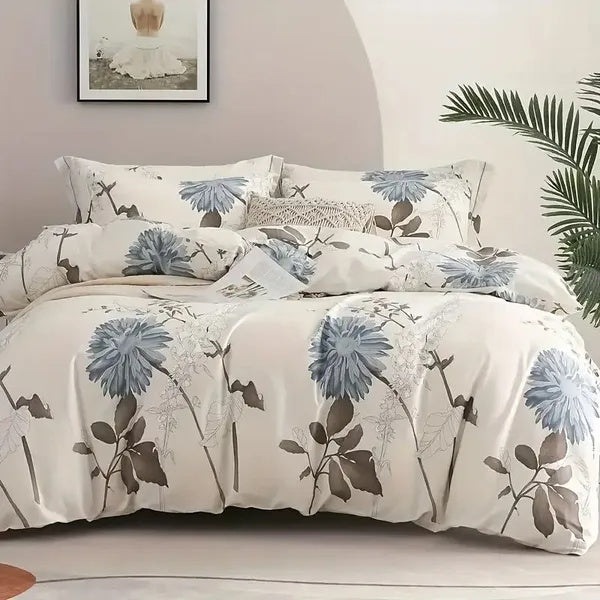 Haoyijia Big Flower Duvet Cover Queen EX-STOCK Canada 