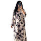 Muslim Arabic Dubai Printed Robe EX-STOCK Canada 