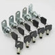Thickened Cylinder Key Cam Lock Zinc Alloy File Iron Locker EX-STOCK