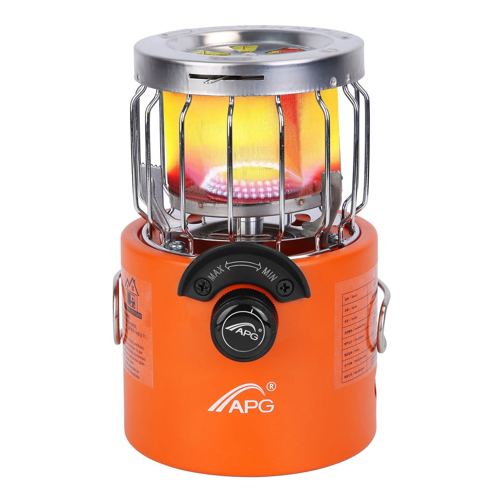 2000W 2 In 1 Camping Stove Tent Heater Outdoor Gas Stove Portable Backpacking Stove With 3 Modes 360 Degree Radiant Heating For Camping Hiking Picnic BBQ EX-STOCK