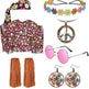 Tie Dye Cloak Costume Halloween Party Clothing Suit - EX-STOCK Canada
