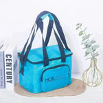 Lunch Box Bag Portable Picnic Bag Multifunctional Double Layer PEVA Waterproof Insulation Freezing Bag Insulated Lunch Bag for Adult - EX-STOCK CANADA