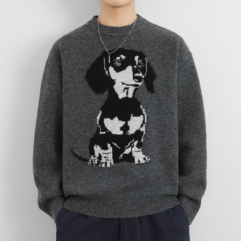 Cartoon Sweater Men's Winter Thicken Thermal | EX-STOCK product gallery photo 4