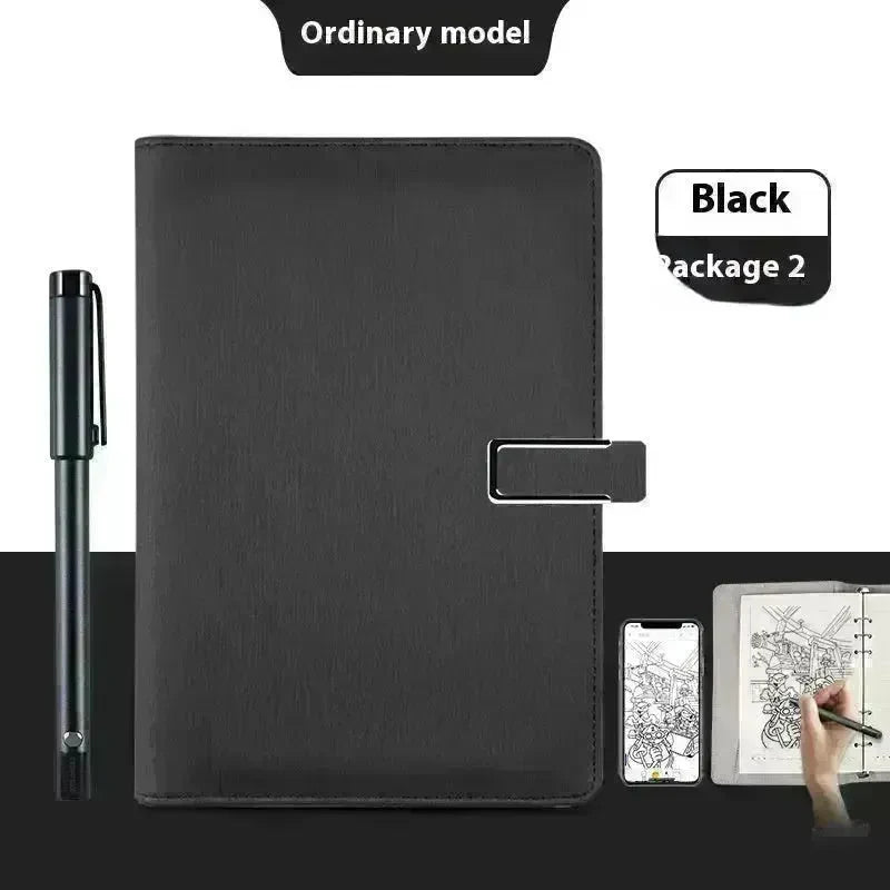 Handwriting Paper Screen Synchronization Smart Fingerprint Lock A5 Notebook - EX-STOCK CANADA