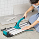 Manual Tile Cutter, 48 Inch, Porcelain Ceramic Tile Cutter With Tungsten Carbide Cutting Wheel, Infrared Positioning, Anti-Skid Feet, Double Rails For Professional Installers Or Beginners EX-STOCK