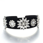 Retro Baroque Pearl Rhinestone Headband - EX-STOCK CANADA
