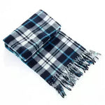 Handmade Autumn And Winter Velvet Fleece Plaid Scarf - EX-STOCK CANADA