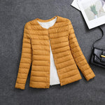 Women's Lightweight Short Inner-wear Round-neck Thermal Jacket - EX-STOCK Canada