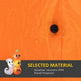 HOMCOM 5ft Inflatable Halloween Decoration Ghost And Pumpkin, Blow Up Outdoor LED Yard Display, Waterproof - EX-STOCK Canada