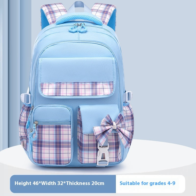 Children's Backpack Lightweight Spine-protective Burden Reduction Large Capacity EX-STOCK