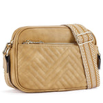 Daily Matching PU Leather Business Commute Zipper Crossbody Bags for women - EX-STOCK CANADA