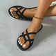 Casual Slides on flat Rubber Slippers for women - EX-STOCK CANADA