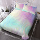 Girly Duvet Cover Rainbow Glitter Ombre Bedding Sets 3 Pcs Chic Purple Blue Green Pastel Bed Spreads Sparkle Quilt Cover Set With 2 Pillow Shams EX-STOCK Canada 