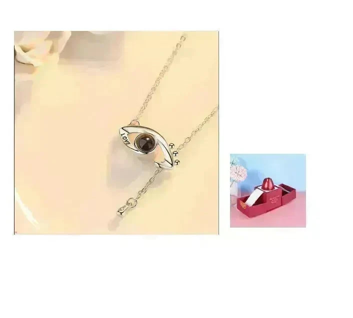 Hot Valentine's Day Gifts Metal Rose Jewelry Gift Box Necklace For Wedding Girlfriend Necklace Gifts - EX-STOCK CANADA