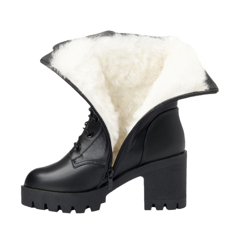 Short Women's Winter Mid-calf Boots | EX-STOCK product gallery photo 5