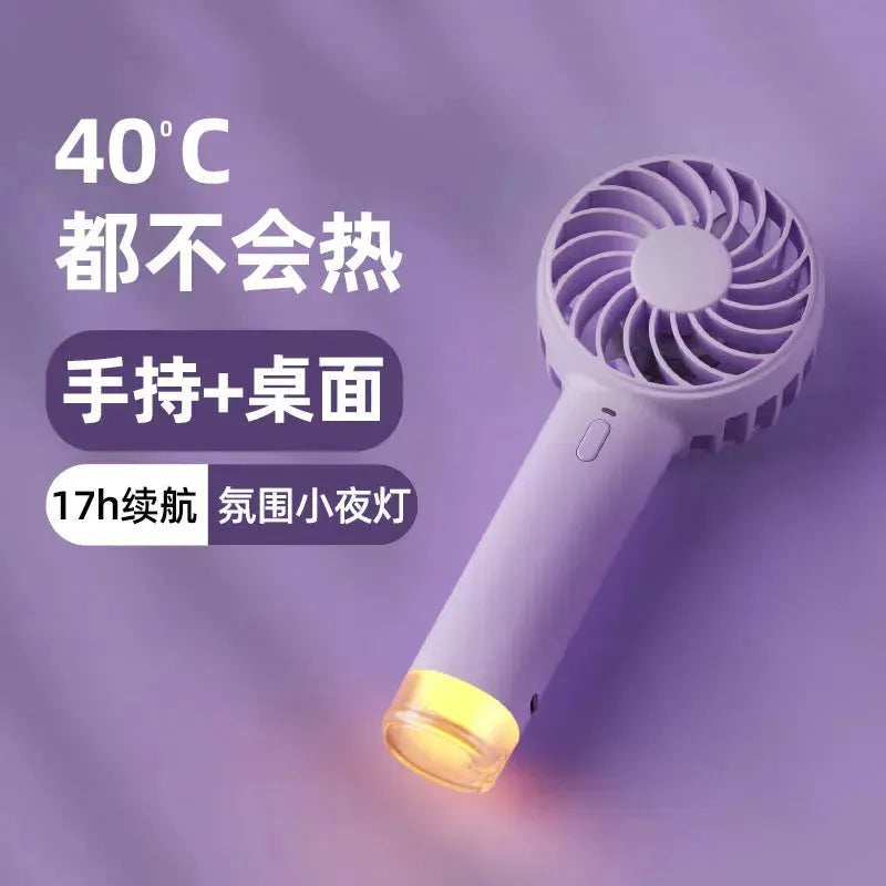 Mini Handheld Fan Cooling Fans For Home Office Travel Outdoor And Camping A Battery Operated Small Fan - EX-STOCK CANADA
