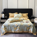 Tencel Summer Duvet Four-piece Washed Silk EX-STOCK Canada 