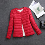 Women's Lightweight Short Inner-wear Round-neck Thermal Jacket - EX-STOCK Canada