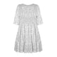 Elegant ladies Sequined Short Mini Skater Dress - EX-STOCK CANADA