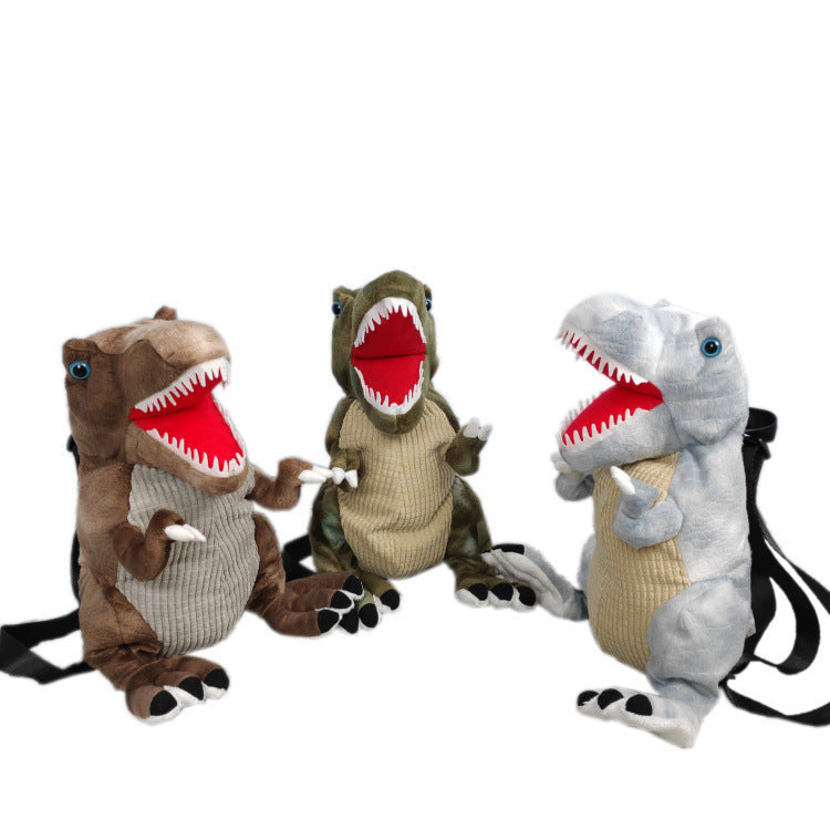 Japanese Style Plush Trend Dinosaur Simulation Backpack EX-STOCK Canada