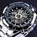 Forsining Watch Men's Fashion Casual Classic Popular Waterproof Manual Mechanical Watch - EX-STOCK CANADA
