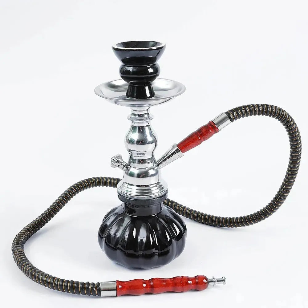 Small Size Iron Single And Double Pipe Hookah Suit - EX-STOCK CANADA
