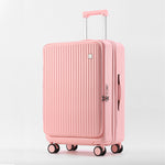 Front Open Luggage 20-inch Boarding Drop-resistant Trolley Case Extended Luggage Case | EX-STOCK Canada 