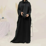 New ArabMiddle East Dubai Turkey Abaya dress Simple Plain Abaya 2025