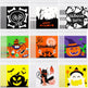 Halloween 450pcs Self-adhesive Candy Cellophane Treat Bags Cookie Bags For Halloween Trick Or Treat Goodie Party Favor Supplies-9 Patterns-Cannot Be Listed On Amazon Platform - EX-STOCK Canada