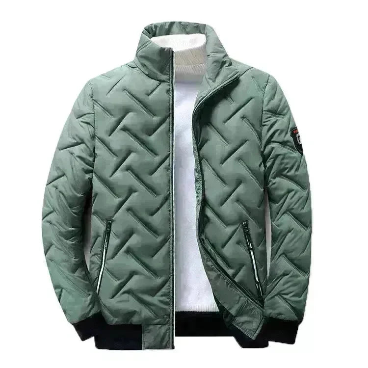 Men's Autumn Winter Coat Short Stand Collar Lightweight Down Jacket - EX-STOCK CANADA