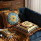 Pillow Sofa High-grade Sense Tassel Light Luxury style-gold rimmed Pillows - EX-STOCK CANADA