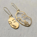 Personality Couple Earrings Fashion Alloy Jewelry - EX-STOCK CANADA