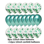 Sequined Latex Balloons for Birthday & Wedding Decorations – 12 Inch Colorful Party Balloons