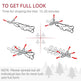 5ft Snow-Flocked Artificial Christmas Tree, Slim Pencil Xmas Tree With 301 Realistic Branches, Metal Base, EX-STOCK Canada 