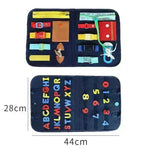 New Busy Book Children's Busy Board Dressing And Buttoning Learning Baby Early Education Preschool Sensory Learning Toy