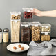 Airtight Food Storage Containers   Kitchen Pantry Organizer 