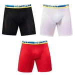 Anti-ropa Seda de seda transpirable Midway Boxer Beach Swimming Sear