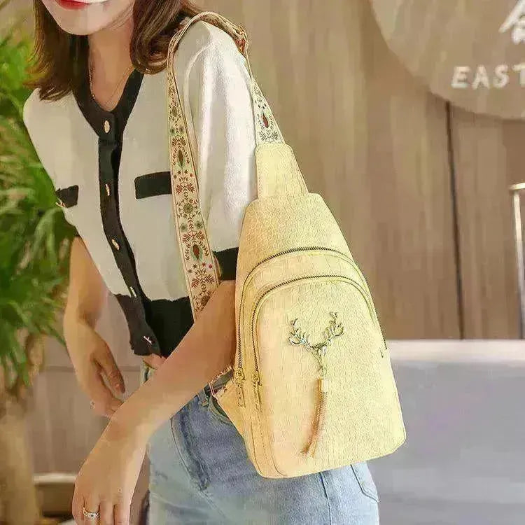 Deer Tassel Design Crossbody Bag For Women - EX-STOCK CANADA