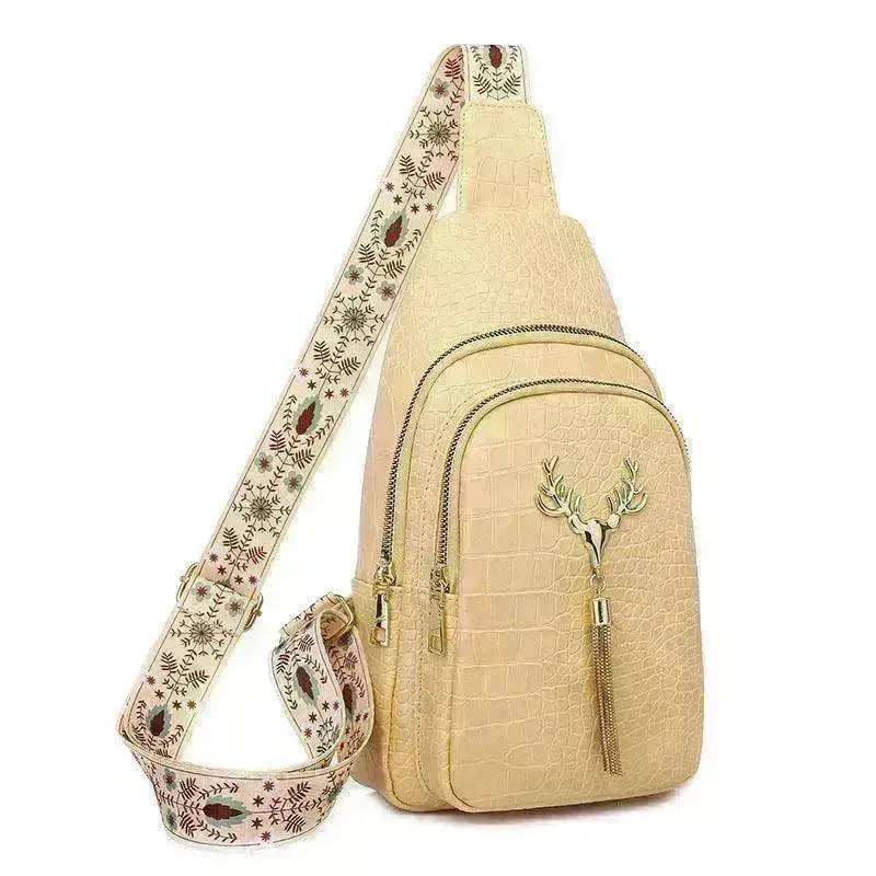 Deer Tassel Design Crossbody Bag For Women - EX-STOCK CANADA