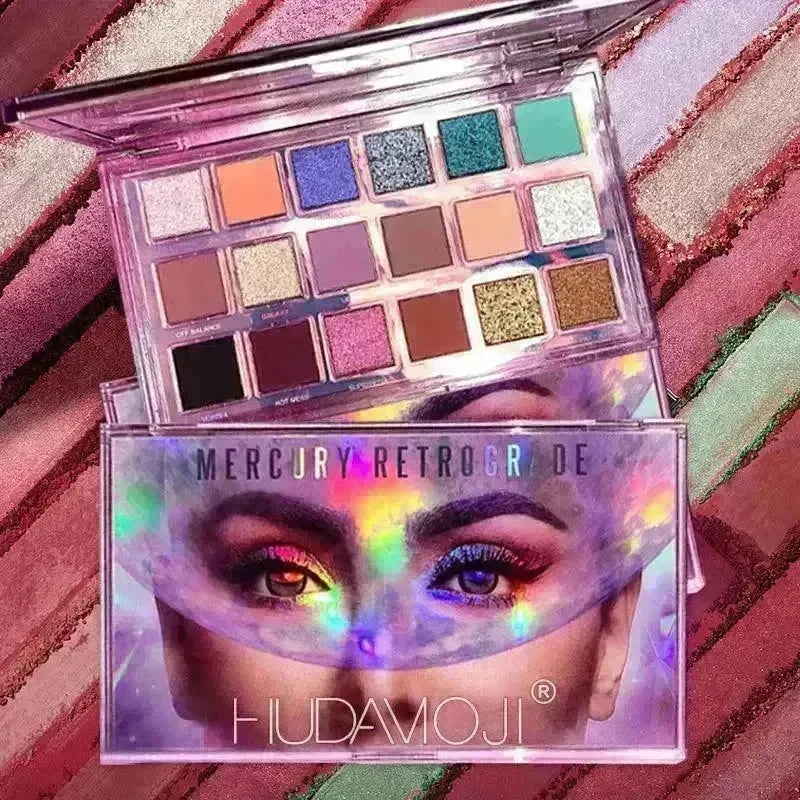 Desert Eyeshadow Palette Crystal Texture Matte Pearl Powder Delicate Eye Shadow - EX-STOCK CANADA