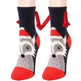 Soft Carton Christmas-themed Fleece Winter Home socks for Women - EX-STOCK CANADA
